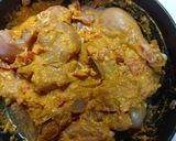 A picture of step 1 of Chicken curry.