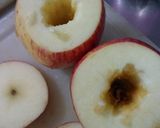 Foto del paso 2 de la receta: Manzanas caramelizadas con crema