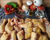 Foto del paso 1 de la receta: Pollo de corral a la Andaluza