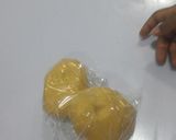 A picture of step 1 of Scottish shortbread (Eggless).