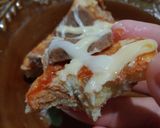 Foto langkah ke 3 dari resep Pizza pan (roti tawar).
