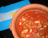Foto del paso 10 de la receta: Guiso patrio de carne, porotos y vegetales