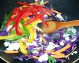 A picture of step 4 of Chinese Chicken fried Rice.