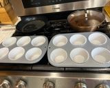 A picture of step 1 of Banana Nut Muffins.