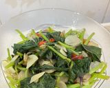 Foto langkah ke 4 dari resep Tumis Daun Ubi.