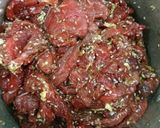 A picture of step 2 of Grilled Beef with Banh Hoi Noodles.