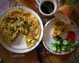 صورة لخطوة 6 من وصفة الفريتاتا (عجة البيض بالبطاطا)