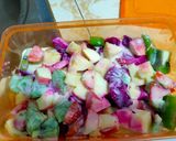 Foto langkah ke 2 dari resep Salad Buah yummy 🍓🍎🥝🍒🍉🍊🍍🍅.