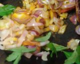 A picture of step 3 of Moong dal mango curry.