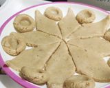 A picture of step 11 of Kaju Katli.