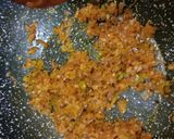 A picture of step 4 of Kothu Chapati.