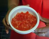 Foto del passaggio 2 della ricetta Tebehi nay duba, zucca al pomodoro di Senait