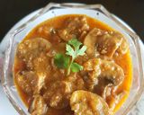 A picture of step 8 of Mushroom Curry.