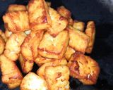 A picture of step 2 of Aaloo paneer ki sabzi.