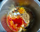 A picture of step 3 of Chana Madra.