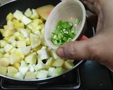 क्रीमी मसाला टिंड़ा आलू रेसिपी चरण 3 फोटो