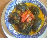 Foto langkah ke 5 dari resep Buntil daun singkong isi teri+kelapa parut 😋.