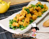 蔥花芝麻凍豆腐的食譜步驟4照片