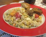Majonézes tésztasaláta recept fázis 4 fotója