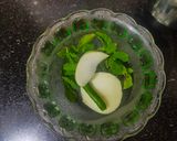 A picture of step 1 of Tangy sattu drink.