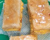 A picture of step 3 of Easy Gluten free custard slices 😋😋.