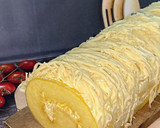 Foto langkah ke 8 dari resep Bolu gulung (Oven tangkring).
