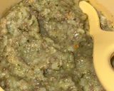 Foto langkah ke 4 dari resep Chesse spinach rice (Mpasi).