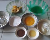 Foto langkah ke 1 dari resep Marble Cake no Emulsifier.