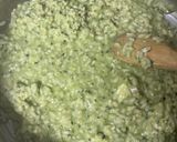 Une image de l'étape 3 de Risotto au pesto et au chèvre.