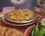 A picture of step 7 of Methi Chaman.