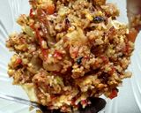 Foto langkah ke 11 dari resep Nasi Goreng Tom Yum.