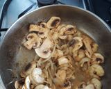 Foto del paso 4 de la receta Salsa blanca con camarones y champiñones😋
