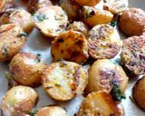 A picture of step 11 of Crispy cheese potato (baby potato with cornflour).
