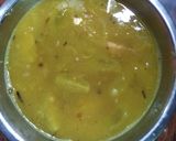 বিলম্ব দিয়ে পাতলা মুসুর ডাল রেসিপির ধাপ 4 ছবি