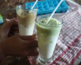 Foto langkah ke 6 dari resep Dalgona greentea and goodday coffe.
