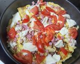Une image de l'étape 4 de Wrap omelette.