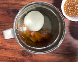 कद्दू मोती साबुदाना शेक(kaddu moti sabudana shake reccepie in hindi) रेसिपी चरण 4 फोटो