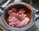 Foto del paso 1 de la receta: Mole verde de espinazo de puerco