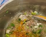 A picture of step 1 of Green chana sabji (Winter curries).