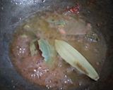 A picture of step 3 of Saucy foil chicken.