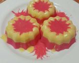 Foto langkah ke 10 dari resep Bolu kukus merah putih.
