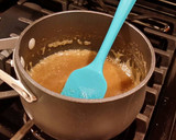 A picture of step 2 of Caramel Buttercream Frosting and Filing.