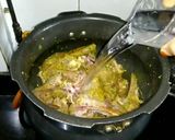 A picture of step 2 of Mutton chaap fry.