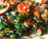 Foto del paso 2 de la receta: Espinacas con verduras