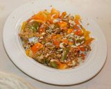 A picture of step 7 of Nutritious pilaf- A Celebration of Colors.
