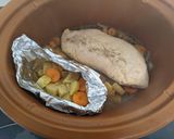Foto del paso 7 de la receta: Solomillo de Pavo con salsa de manzana en olla lenta