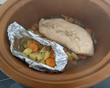 Foto del paso 7 de la receta: Solomillo de Pavo con salsa de manzana en olla lenta