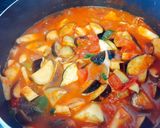 A picture of step 4 of Japanese Style Ratatouille.
