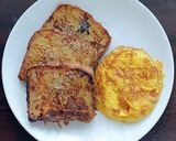A picture of step 3 of Pain Perdu.