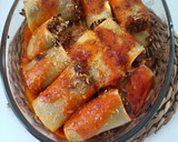 Foto del paso 5 de la receta: Paccheri rellenos de berenjena y nameko